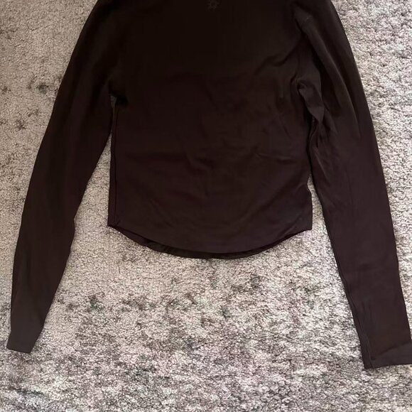 OFFLINE By Aerie Real Me Long Sleeve Scoop T-Shirt - Deep earth color - Picture 5 of 5